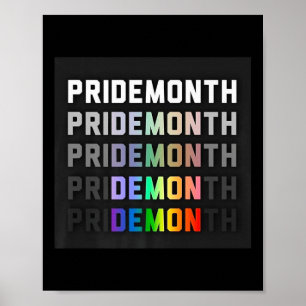 Poster Mês do Orgulho Demônio Premium _1