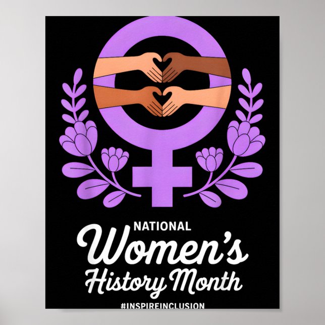 Poster Mês nacional da história das mulheres 2026 Mulhere (Frente)