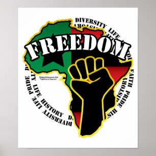 Poster Mês preto da história