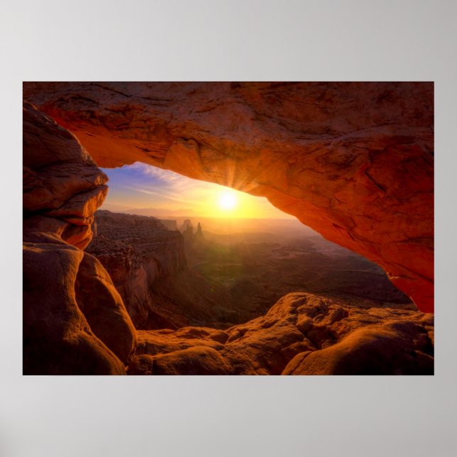 Poster Mesa Arch, Parque Nacional Canyonlands (Frente)