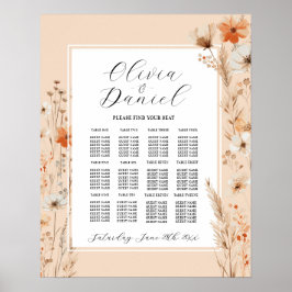 Poster Mesa Casada 12 Boho Florals Bohemian