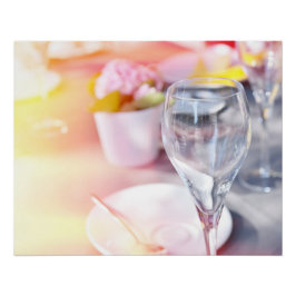 Pôster Mesa de casamento