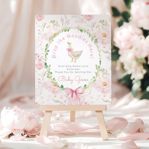 Poster Mesa de presentes rosa Silly Goose Blush Caprichos