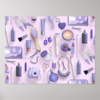 Poster Mesa de Vanity Purple