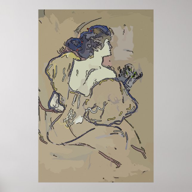 Pôster Mesa de Vintage (Frente)