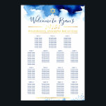 Poster MESA MITZVAH PLANO bar cor-de-água azul estrela do<br><div class="desc">- - - - - - - - - - - - - - - - - - - - - - - - - - - - - - - Um GRÁFICO DE ASSENTO não é apenas elegante, é muito útil informar o seu convidado exatamente onde ele está sentado...</div>
