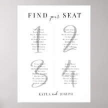 Mesa Moderna 4 Gráfico De Assentos Para Conselho D