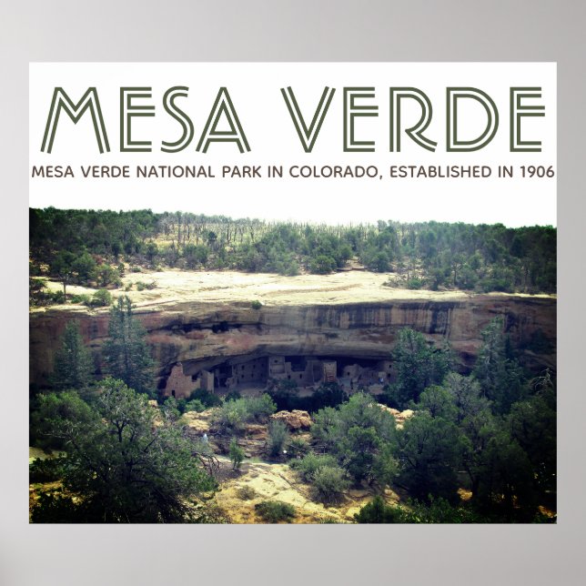 Poster Mesa Verde (Frente)
