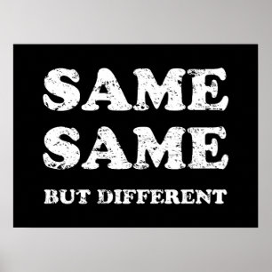 POSTER MESMO, MAS DIFERENTE