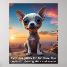 Mesmo numa galáxia distante eu ainda estou atrás d