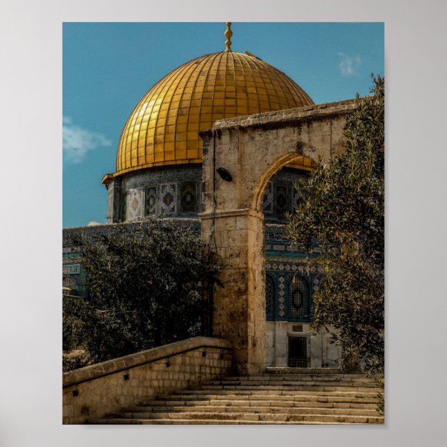 Poster Mesquita Al-Aqsa (Frente)