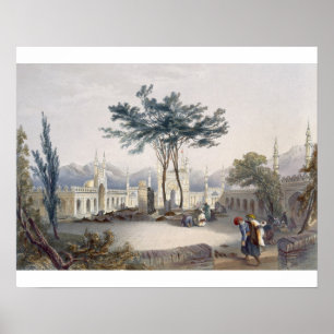 Poster Mesquita de Goolaum Hoossein Huzrut-Jee, o