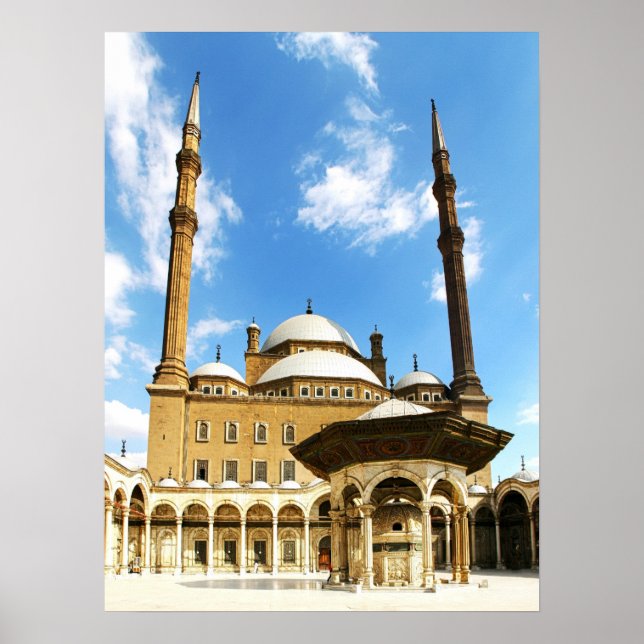Poster Mesquita de Mohamed Ali (Frente)