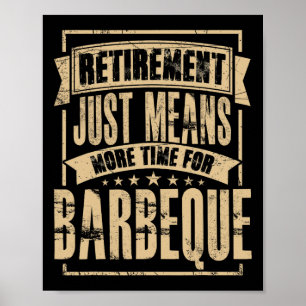 Poster Mestre Da Churrasqueira Defumador De Carne Bbq Chu