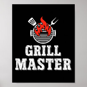 Poster Mestre Da Churrasqueira Equipamentos De Churrasco
