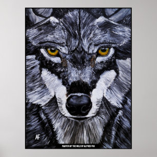 Poster Mestre da Pintura Selvagem de Alfred Fox