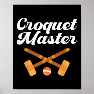 Poster Mestre de Croqué