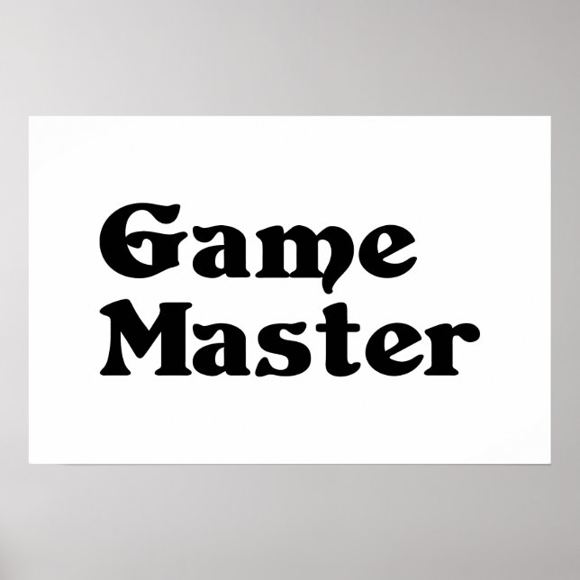 Poster Mestre de Jogo (Frente)