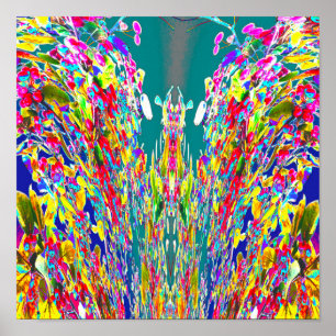 Pôster Mestre digital de Reiki do fluxo de energia da