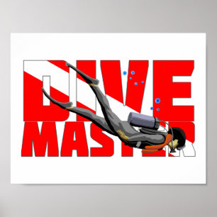 Poster Mestre do mergulho