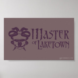 Poster Mestre Do Nome De Laketown