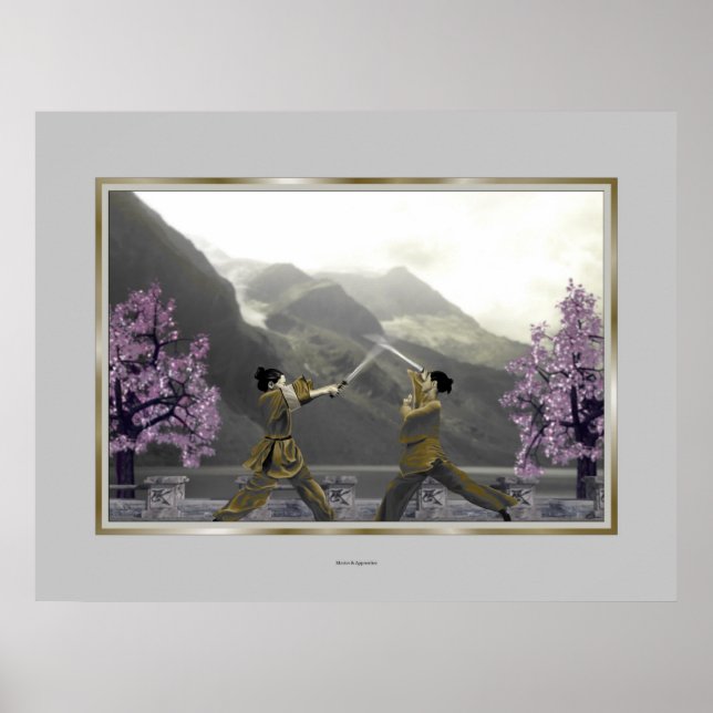 Pôster Mestre e Aprendiz (Frente)