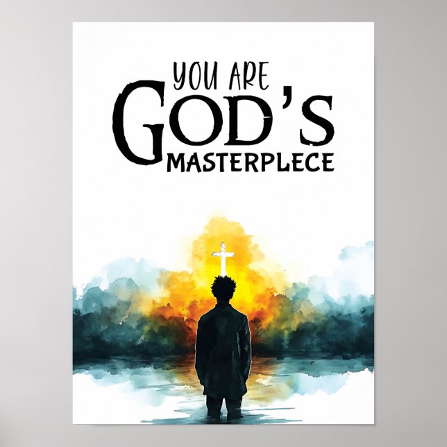 Poster Mestre Obra-prima de Deus (Frente)