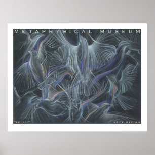 Poster metafísico do espírito do museu