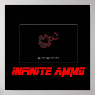 Poster Metal Gear Solid Bandana Infinite Ammo