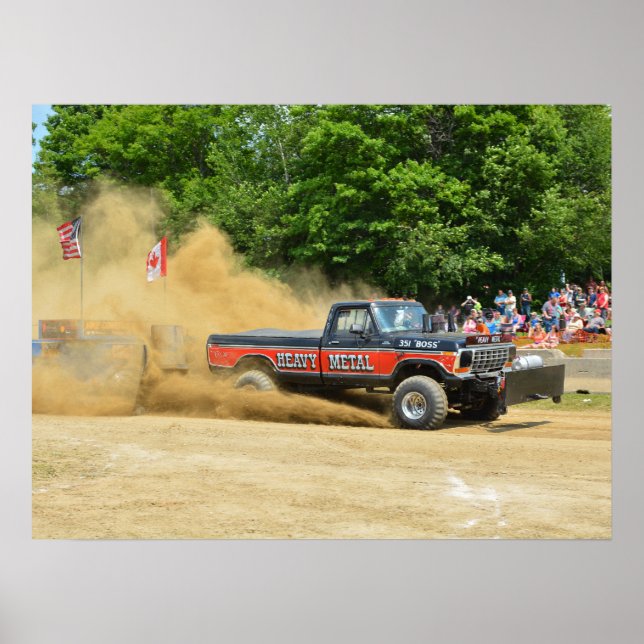 Pôster Metal pesado (Frente)