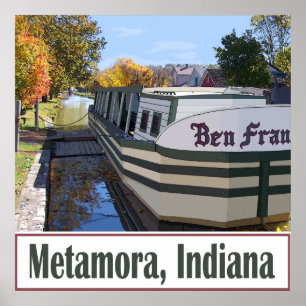 Pôster Metamora Indiana