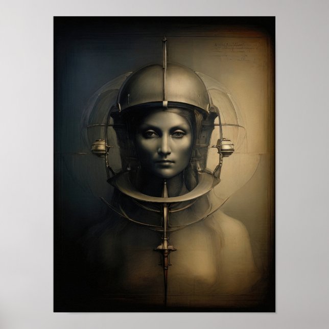 Poster Metamorfose da alma - Arte feminina venenosa (Frente)