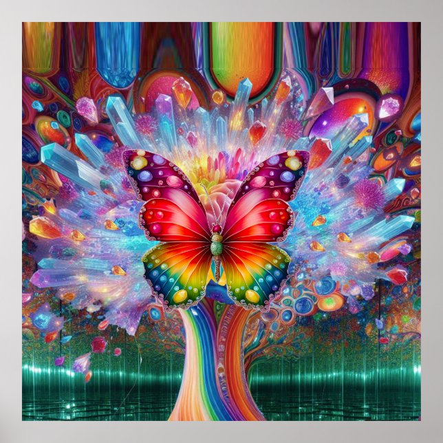 Poster Metamorfose da borboleta (Frente)