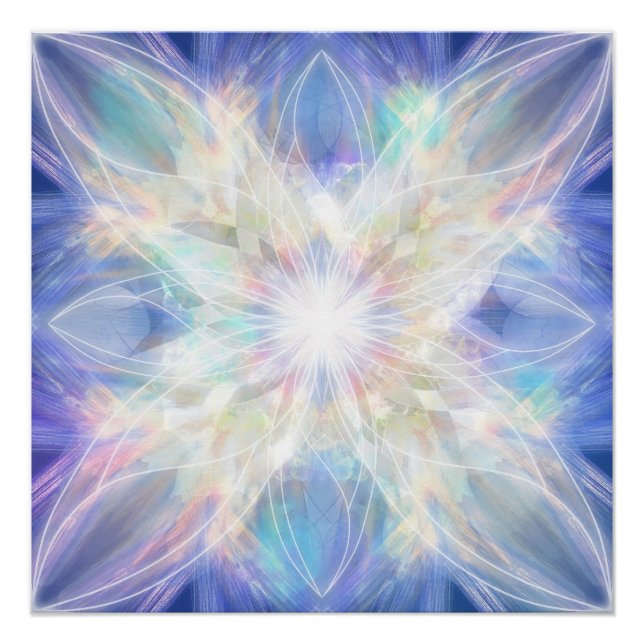 Pôster Metamorfose de Cristal Líquido (Frente)