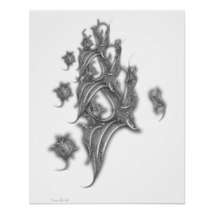 Pôster "Metamorfose e movimento", Poster brilhante