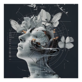 Pôster Metamorfose ocular da mente