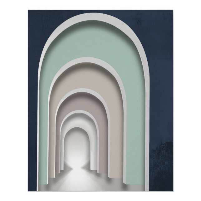 Pôster metaphor_12_move para poster brilhante celestial (Frente)