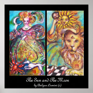 PÔSTER METAS DAS SOMBRAS PERDIDAS / O SOL E A LUA