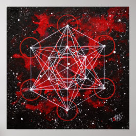 Poster Metatron Cube
