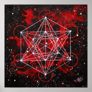 Poster Metatron Cube