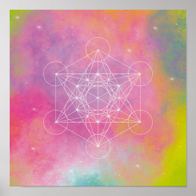 Poster Metatron zen arcanjo (Frente)