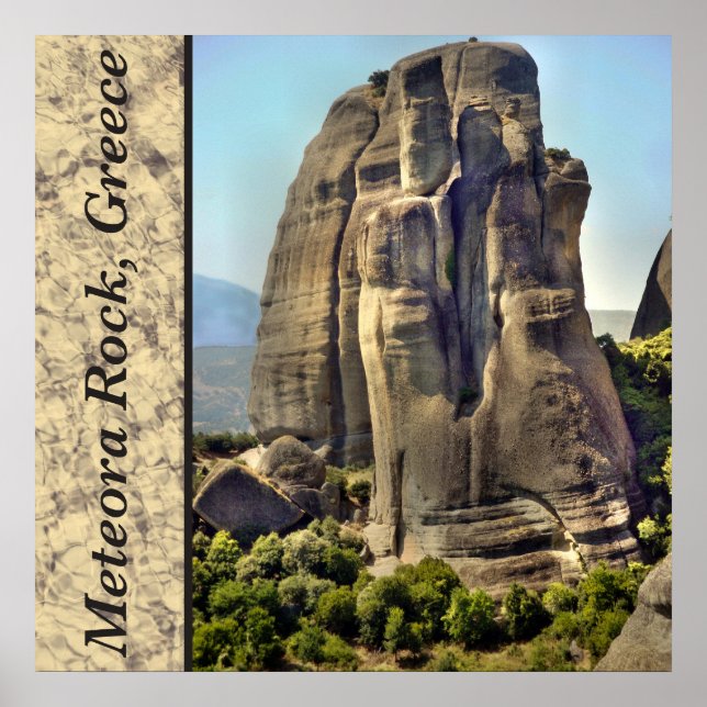 Pôster Meteora Rock, Grécia (Frente)