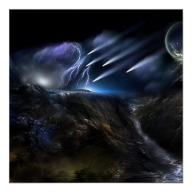 Pôster Meteores (Frente)