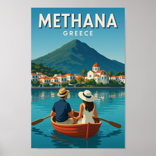 Poster Methana Grécia Dreamy (Frente)