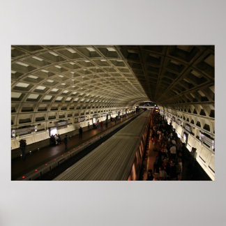Poster Metrô em Washington, D.C.