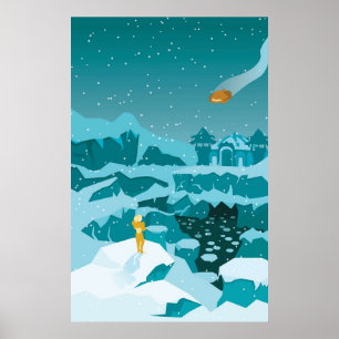 Poster Metroid Prime Phendrana Drifts