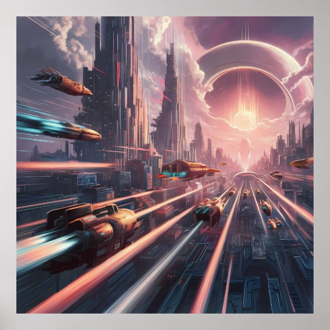 Poster Metrópole do Futuro (Frente)