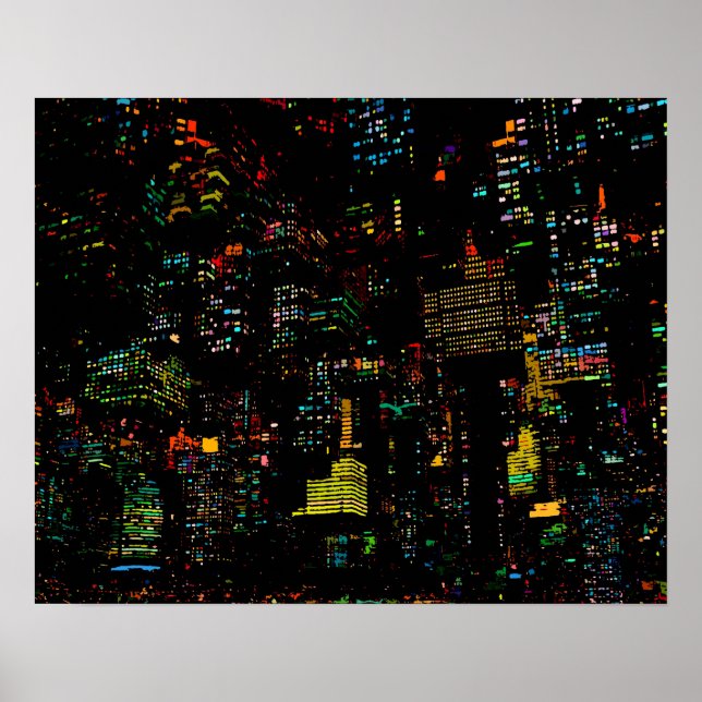 Pôster Metrópole flutuante (Frente)