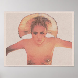 Poster Metrópolis (1927) - O Fogo Liberado