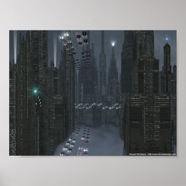 Poster Metropolis 2049 (Frente)
